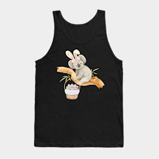 Cute Easter Koala Tank Top